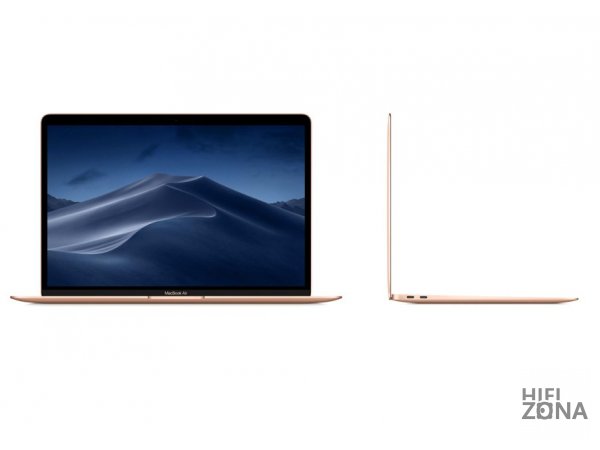 Ноутбук Apple MacBook Air 13 2019" Dual-Core i5 1,6 ГГц, 8 ГБ, 256 ГБ SSD, «Золотой» MVFN2