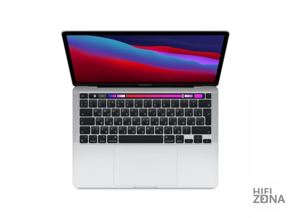13.3" Ноутбук Apple MacBook Pro 13 Late 2020 2560x1600, Apple M1 3.2 ГГц, SSD 256 ГБ, macOS, MYDA2KS/A, серебристый