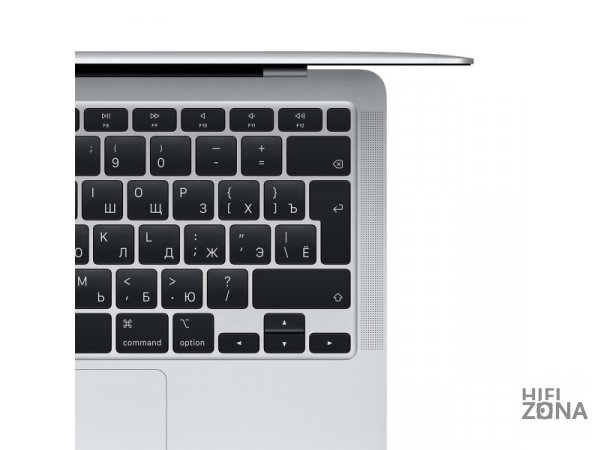 Ноутбук Apple MacBook Air 13 Late 2020 (2560x1600, Apple M1 3.2 ГГц, RAM 8 ГБ, SSD 256 ГБ, Apple graphics 7-core), RU, MGN93RU/A, серебристый