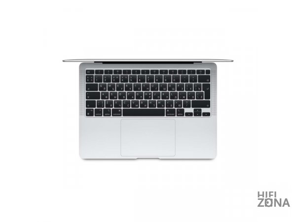 Ноутбук Apple MacBook Air 13 Late 2020 (2560x1600, Apple M1 3.2 ГГц, RAM 16 ГБ, SSD 256 ГБ, Apple graphics 7-core), Z12700034, серебристый