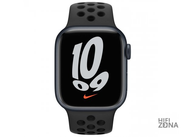 Смарт-часы Apple Watch Nike S7 GPS 45mm Midn.Al/Anthr/Black Sport MKNC3RU/A