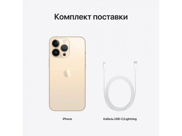 Смартфон Apple iPhone 13 Pro 128GB Gold (MLW33RU/A)