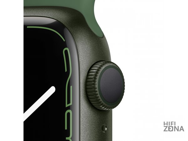 Умные часы Apple Watch Series 7 45 мм Aluminium Case, зеленый клевер