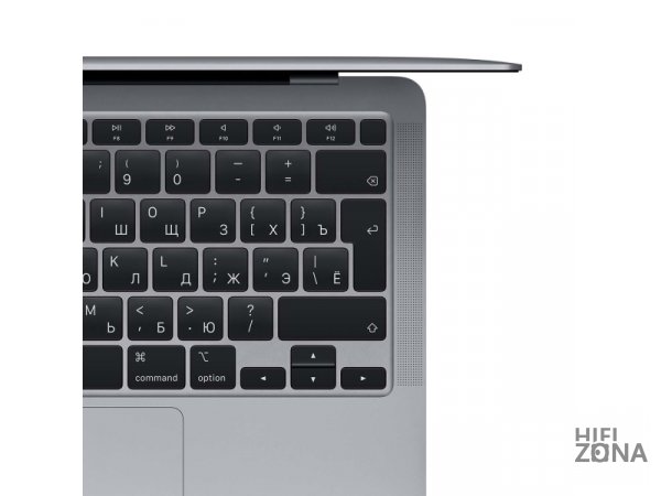 Ноутбук Apple MacBook Air 13 Late 2020 (2560x1600, Apple M1 3.2 ГГц, RAM 8 ГБ, SSD 256 ГБ, Apple graphics 7-core), MGN63LL/A, серый космос