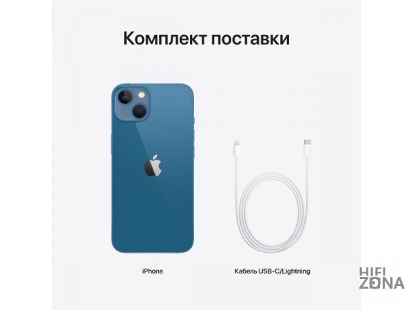 Смартфон Apple iPhone 13 128 ГБ, Синий