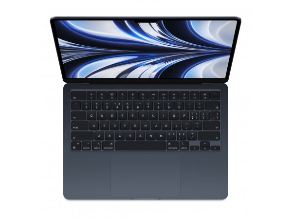 Apple MacBook Air 13" (M2, 8C CPU/10C GPU, 2022), 8 ГБ, 512 ГБ SSD, «полуночный черный» MLY43 НОВИКА 2022