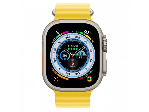 Смарт-часы Apple Watch Ultra 49mm Titanium Yellow Ocean Band